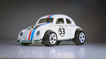The Love Bug Volkswagen Beetle Herbie | Hot Wheels | Unboxing