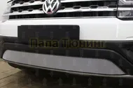 Защита радиатора Volkswagen Teramont 2017- chrome низ
