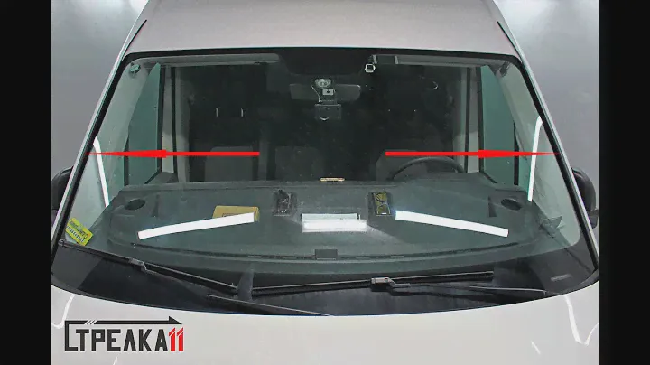 Дефлектор лобового стекла Стрелка-2 для VOLKSWAGEN CRAFTER (II) с 2016г.в.  - strelka11.ru