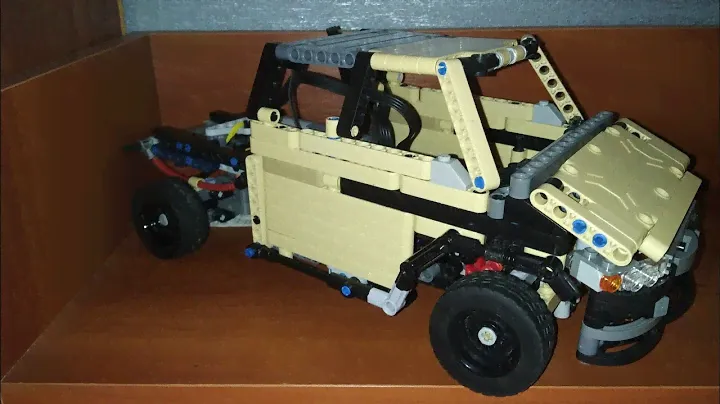 (test drive) lego technic volkswagen transporter t4