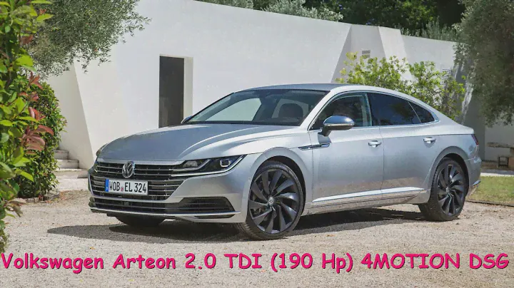 0-100 km/h Volkswagen Arteon 2.0 TDI (190 Hp) 4MOTION DSG