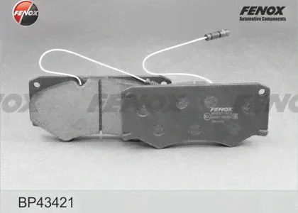 Тормозные колодки Fenox передние для Volkswagen LT I 1978-1992. Артикул BP43421-0