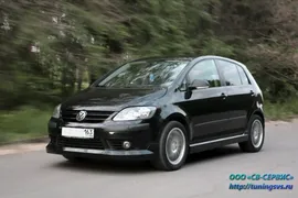 Накладка заднего бампера Volkswagen Golf Снайпер