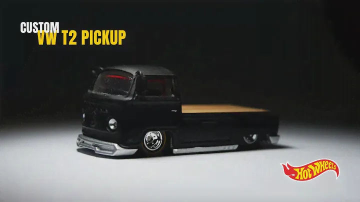 Custom Hotwheels Volkswagen T2 Pickup