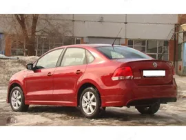 Юбка заднего бампера для Volkswagen Polo sedan