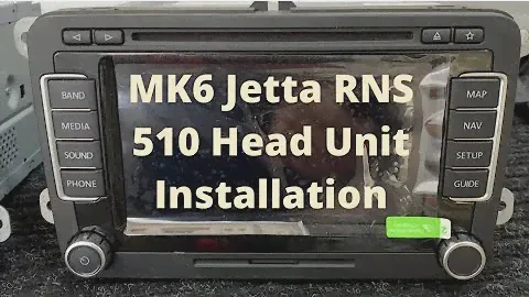 Mk6 Jetta RNS 510 Head Unit Installation and OBDEleven Long Coding