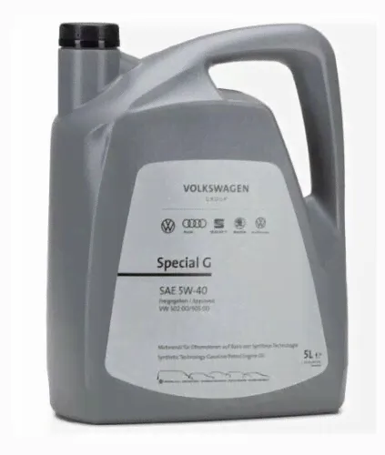 Моторное масло Volkswagen (VAG) Special G 5W-40 (5 л.) GS55502M4-0