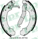 Тормозные колодки LPR задние для Volkswagen LT I 1978-1996. Артикул 06740