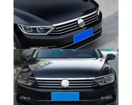 Хромированная накладка на кромку капота Volkswagen Passat B8 2015+