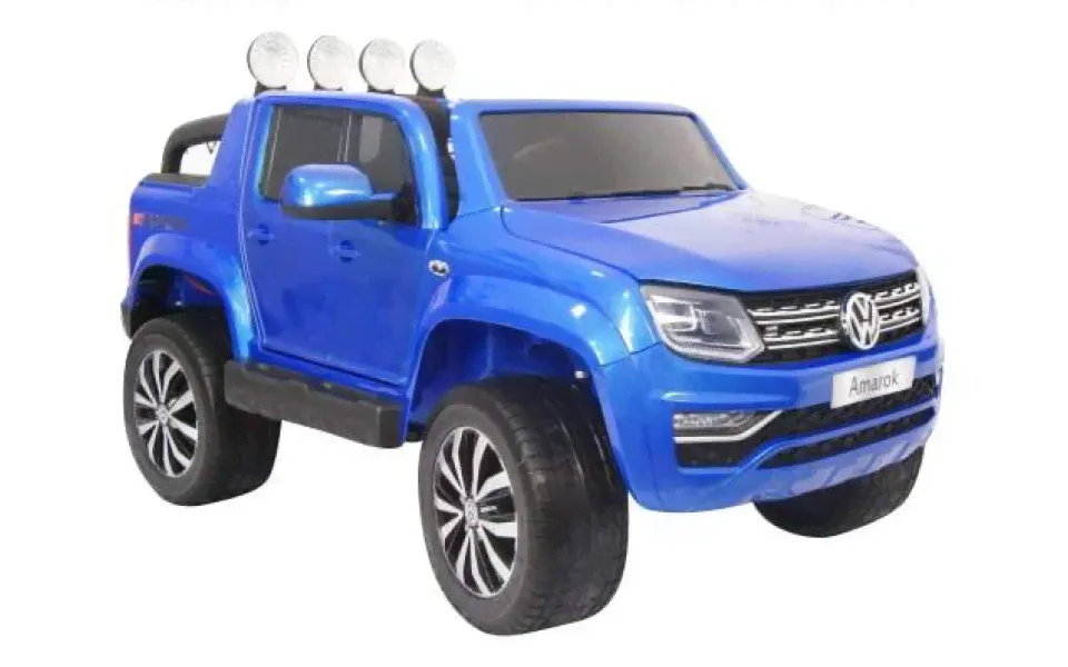 Электромобиль Volkswagen Amarok синий RIVERTOYS