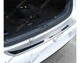 Хромированная накладка на задний бампер Volkswagen Golf 7 2013+