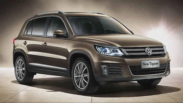 Volkswagen Tiguan eva коврики в салон с 3D площадкой и бортиками evabel.ru