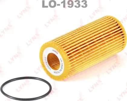Масляный фильтр LYNXauto для Volkswagen Polo V 2014-2024. Артикул LO-1933-1