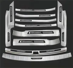 Для Volkswagen Teramont 2017-2023, защита порога багажника из нержавеющей стали, защита от царапин, автомобильные аксессуары