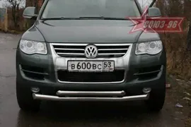 Защита переднего бампера Союз-96 VWTG.48.0592 для Volkswagen Touareg