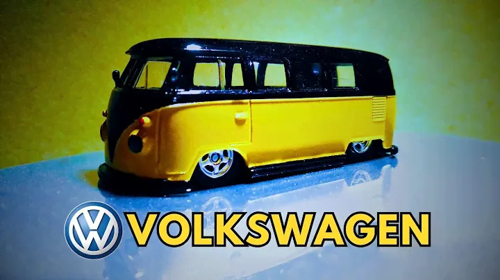 Custom 1963 Volkswagen Bus T1 - Welly Diecast - VW Kombi