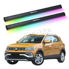 Volkswagen T-CROSS (19-) выдвижные электропороги с LED подсветкой