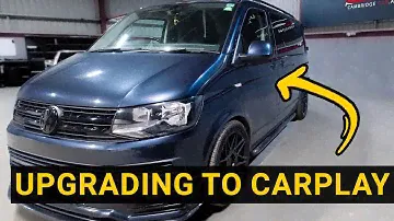 Apple CARPLAY & ANDROID Auto Fitted into this VW T6! | Kenwood DMX8020