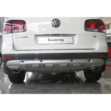 Задняя накладка на бампер, body-kit VOLKSWAGEN TOUAREG (2007-2010)