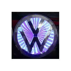 3D Светящийся значок Volkswagen-0