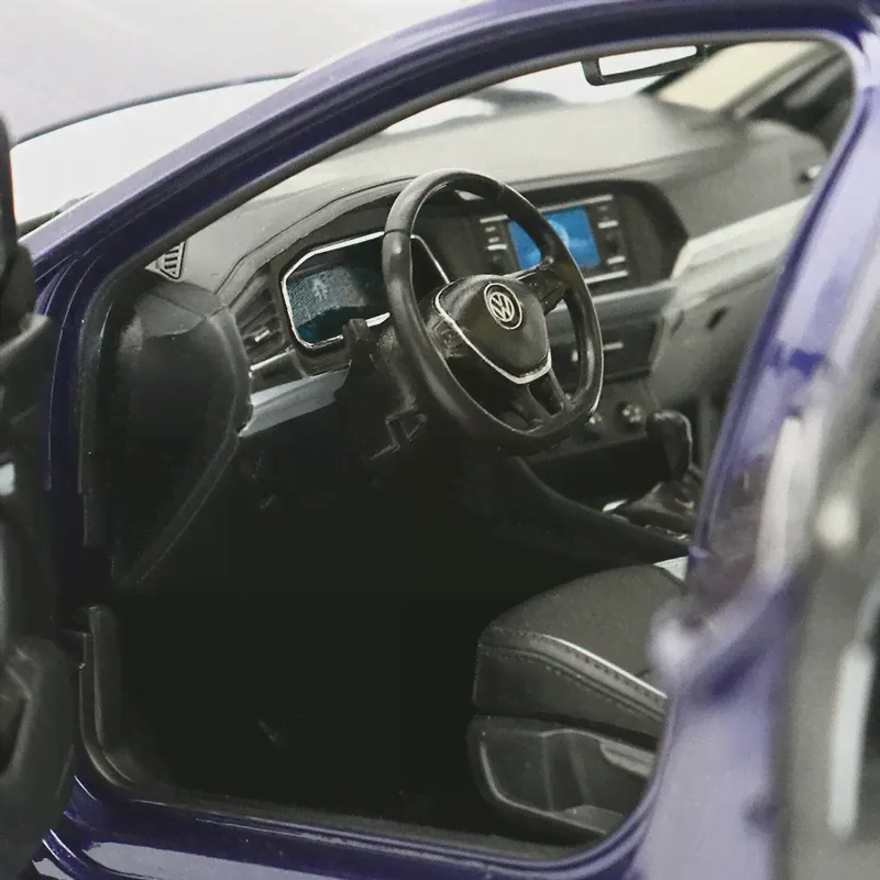 🛍 1:18 2019 Volkswagen Sagitar Длинная колесная база, оригинальная модель автомобиля, модель автомобиля из сплава-2