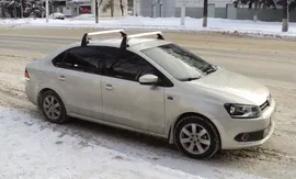 Оригинальный багажник VAG для Volkswagen Polo (2015-2019)