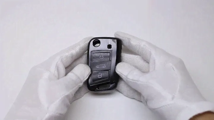 Чехол на ключ Volkswagen силиконовый черный
