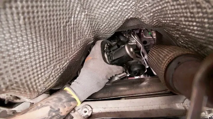 Как заменить охладитель EGR на  VW двигателе 2 0 TDI