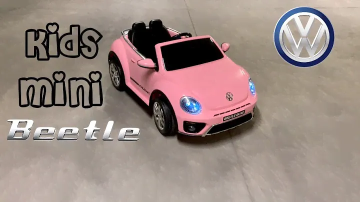 Mini VW Beetle Kids' Ride on Car  Review | Assembly
