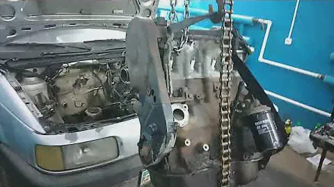 WV b3 контрактный мотор, не пошёл с первого раза.