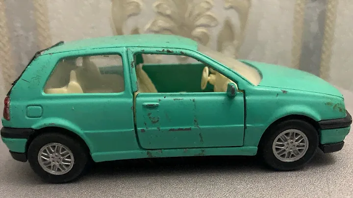 RARE ГОЛЬФ 3 ЗА 30р! ОБЗОР МОДЕЛИ VOLKSWAGEN GOLF 3 WELLY 1/32 | ИГРУШКИ 90-х и 00-х!  Ч.1
