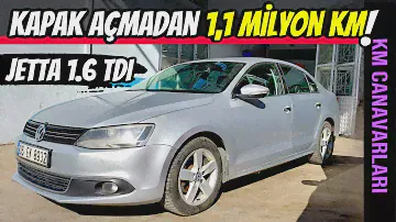 KM CANAVARLARI | 1.1 Milyon KM VW Jetta 1.6 TDI | İlk Sahibi Dere Tepe Kullanıyor