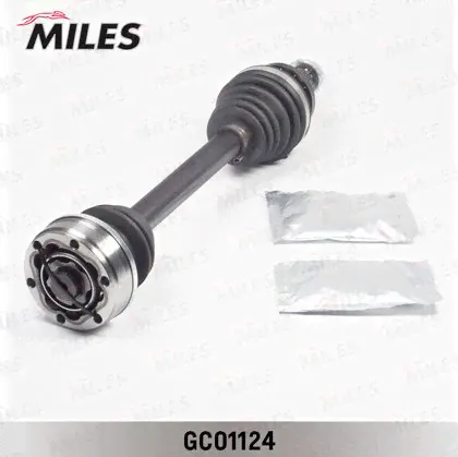 Полуось (привод в сборе, приводной вал) Miles левая для Volkswagen Polo IV 2001-2012. Артикул GC01124