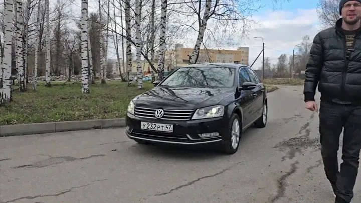 Volkswagen Passat B7 2012г черный - подробный обзор