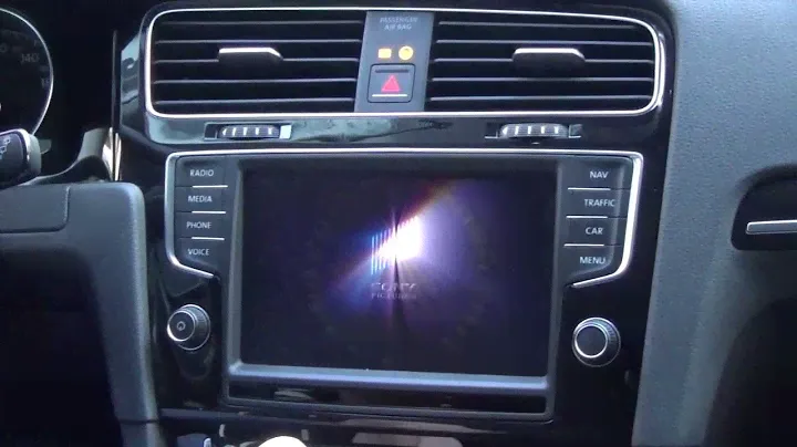 VW Golf 7 Discovery Pro VIM Video in Motion