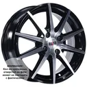 Литой диск ALCASTA M53 BKF для VOLKSWAGEN Polo