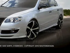 Накладки на пороги Volkswagen Passat B6 (2005-2011)