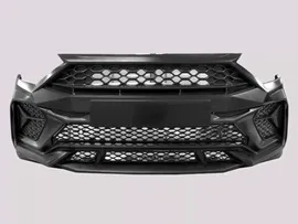 Тюнинг бампер передний REBOOT для Volkswagen Polo 2020-