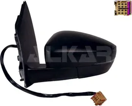 Зеркало боковое Alkar левое для Volkswagen Polo V 2009-2010. Артикул 6125123