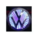 3D Светящийся значок Volkswagen