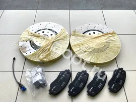 Тормозные диски 356х34, колодки оригинал VAG Volkswagen Tiguan R, Arteon, Golf 8 GTI, Audi S3 8Y