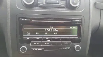 Штатная магнитола VW Touran