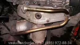Выпускной коллектор Volkswagen Passat B6 2.0 FSI с катализаторами