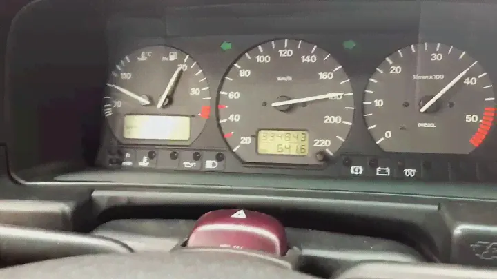 VW Passat B4 1.9 TDi Top Speed