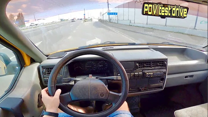1996 Volkswagen T4 2.5 MT(110 HP) POV Test Drive