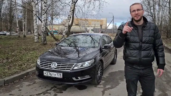 Volkswagen Passat CC (рестайлинг) 2014г черный - подробный обзор