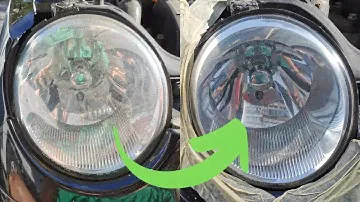 VW Lupo and Polo cheap headlight polish by hand at home (works on any other car also)
