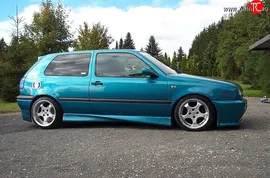 Пороги накладки Power Style Volkswagen Golf 3 (1991-1998)