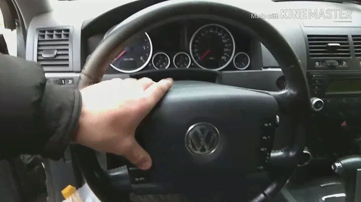 VOLKSWAGEN TOUAREG AIR BAG руля. Как поставить Подушку Безопасности ®️