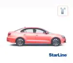 Установка охранной системы с автозапуском StarLine А93 Volkswagen Jetta VI
